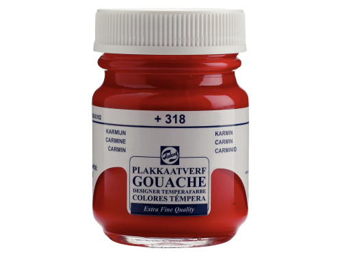Farba gwasz Gouache Extra Fine - Talens - Carmine, 50 ml