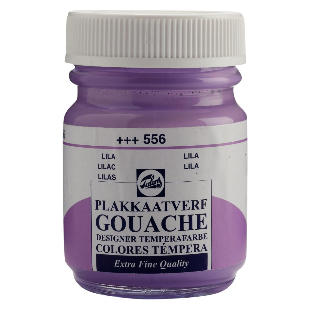 Gouache Extra Fine paint in a bottle - Talens - Lilac, 50 ml