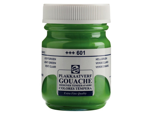 Gouache Extra Fine paint in a bottle - Talens - Light Green, 50 ml