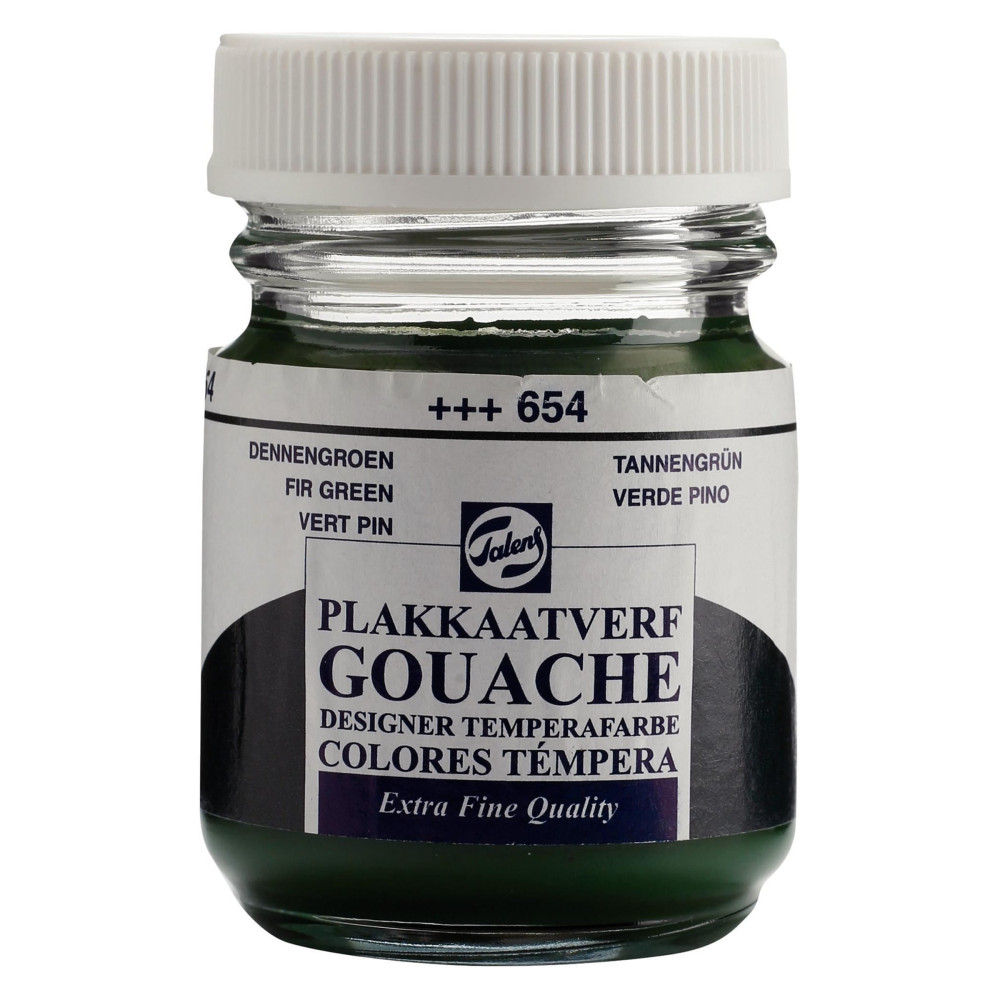 Farba gwasz Gouache Extra Fine - Talens - Fir Green, 50 ml