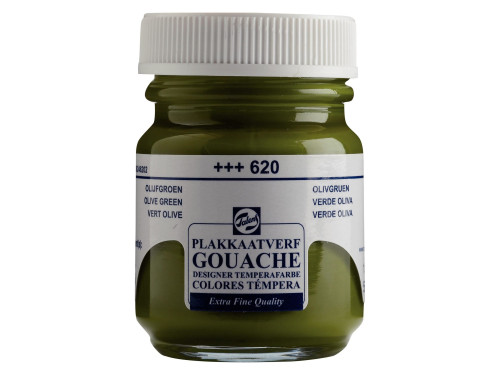 Farba gwasz Gouache Extra Fine - Talens - Olive Green, 50 ml