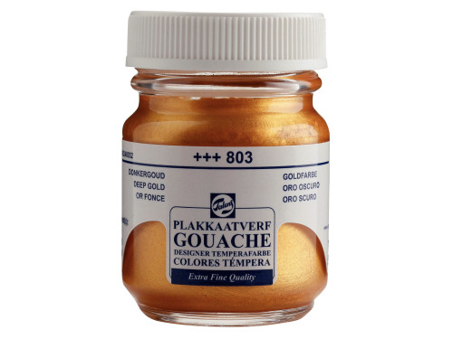 Farba gwasz Gouache Extra Fine - Talens - Deep Gold, 50 ml