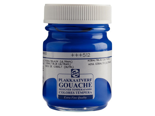 Farba gwasz Gouache Extra Fine - Talens - Cobalt Blue Ultramarine, 50 ml