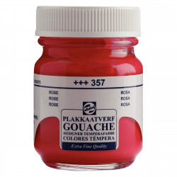 Gouache Extra Fine paint in a bottle - Talens - Rose, 50 ml