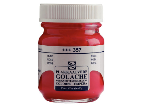 Gouache Extra Fine paint in a bottle - Talens - Rose, 50 ml