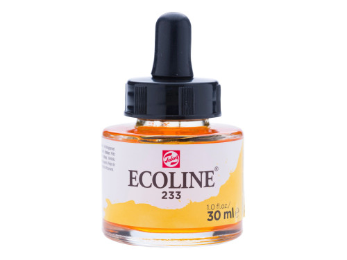 Liquid watercolor Ecoline in bottle - Talens - Chartreuse, 30 ml