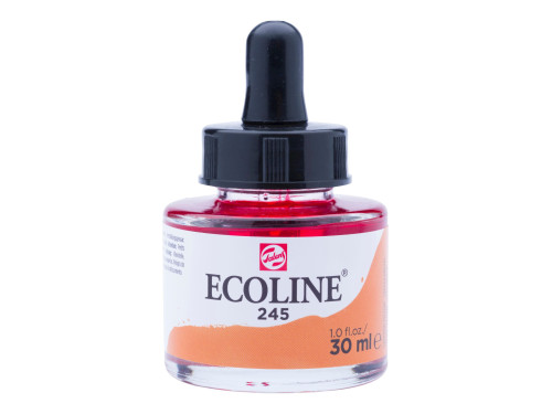 Liquid watercolor Ecoline in bottle - Talens - Saffron Yellow, 30 ml