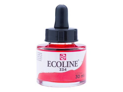 Farba akwarelowa Ecoline - Talens - Scarlet, 30 ml