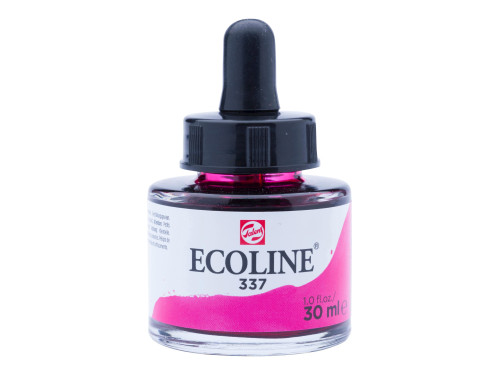 Liquid watercolor Ecoline in bottle - Talens - Magenta, 30 ml