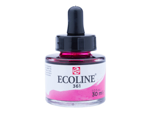 Liquid watercolor Ecoline in bottle - Talens - Light Rose, 30 ml