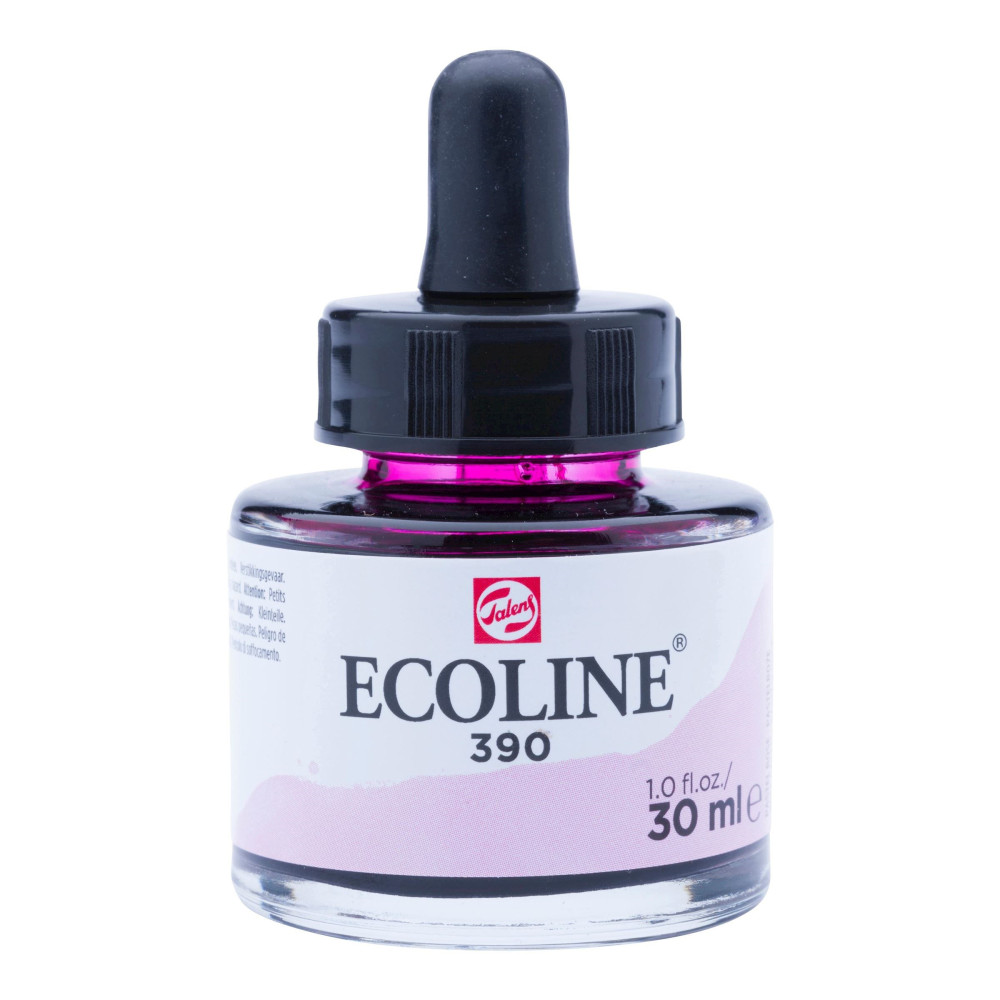 Liquid watercolor Ecoline in bottle - Talens - Pastel Rose, 30 ml