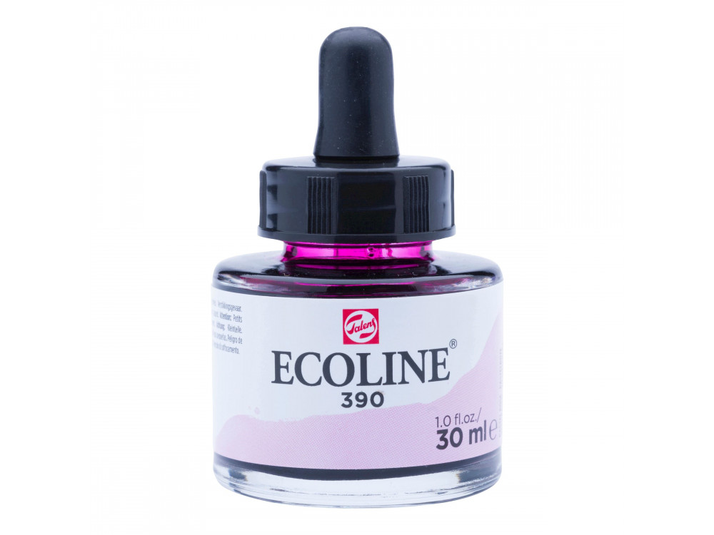 Liquid watercolor Ecoline in bottle - Talens - Pastel Rose, 30 ml