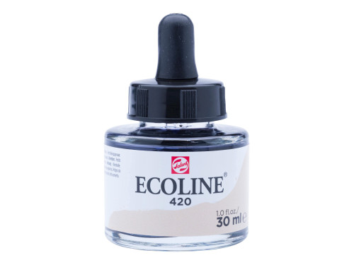 Liquid watercolor Ecoline in bottle - Talens - Beige, 30 ml