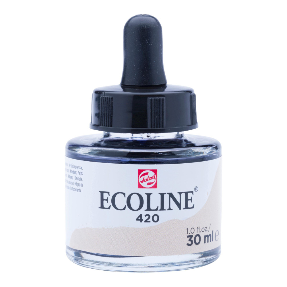 Liquid watercolor Ecoline in bottle - Talens - Beige, 30 ml