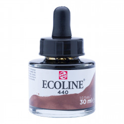 Liquid watercolor Ecoline in bottle - Talens - Deep Sepia, 30 ml