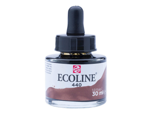 Farba akwarelowa Ecoline - Talens - Deep Sepia, 30 ml