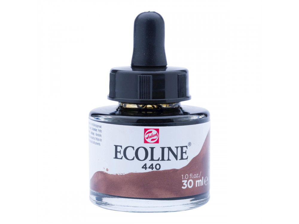 Liquid watercolor Ecoline in bottle - Talens - Deep Sepia, 30 ml