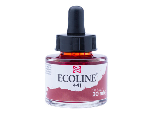 Farba akwarelowa Ecoline - Talens - Mahogany, 30 ml