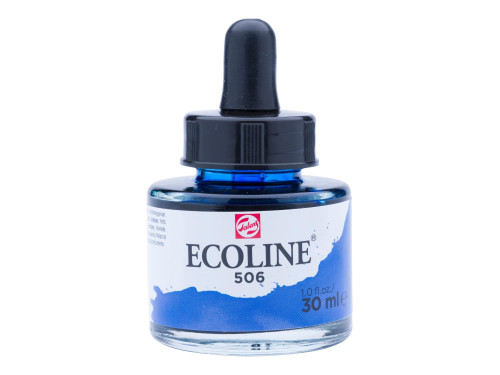 Farba akwarelowa Ecoline - Talens - Ultramarine Deep, 30 ml