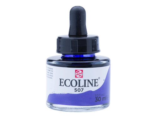 Farba akwarelowa Ecoline - Talens - Ultramarine Violet, 30 ml