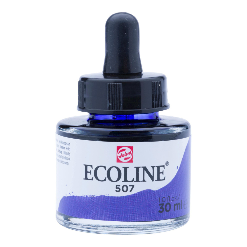 Farba akwarelowa Ecoline - Talens - Ultramarine Violet, 30 ml