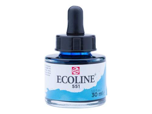 Farba akwarelowa Ecoline - Talens - Sky Blue Light, 30 ml