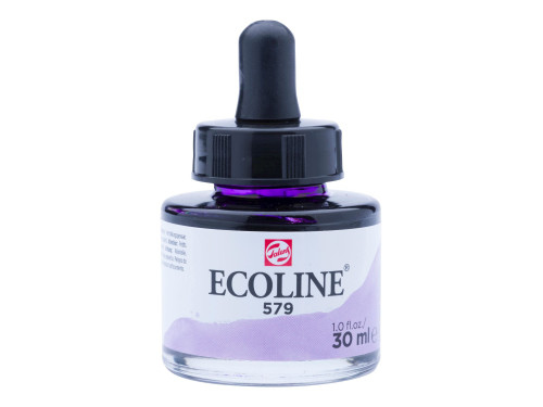 Liquid watercolor Ecoline in bottle - Talens - Pastel Violet, 30 ml