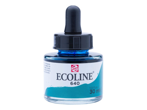 Farba akwarelowa Ecoline - Talens - Bluish Green, 30 ml