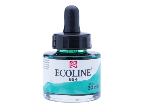 Farba akwarelowa Ecoline - Talens - Fir Green, 30 ml