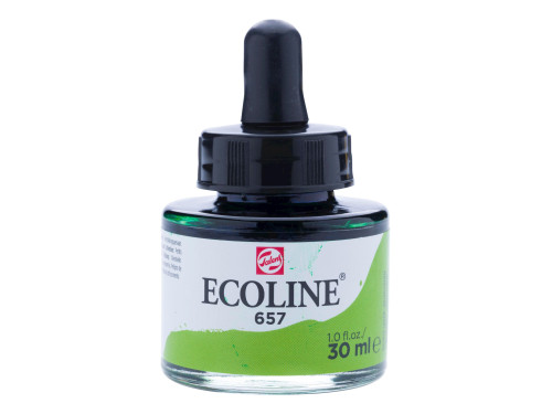 Farba akwarelowa Ecoline - Talens - Bronze Green, 30 ml