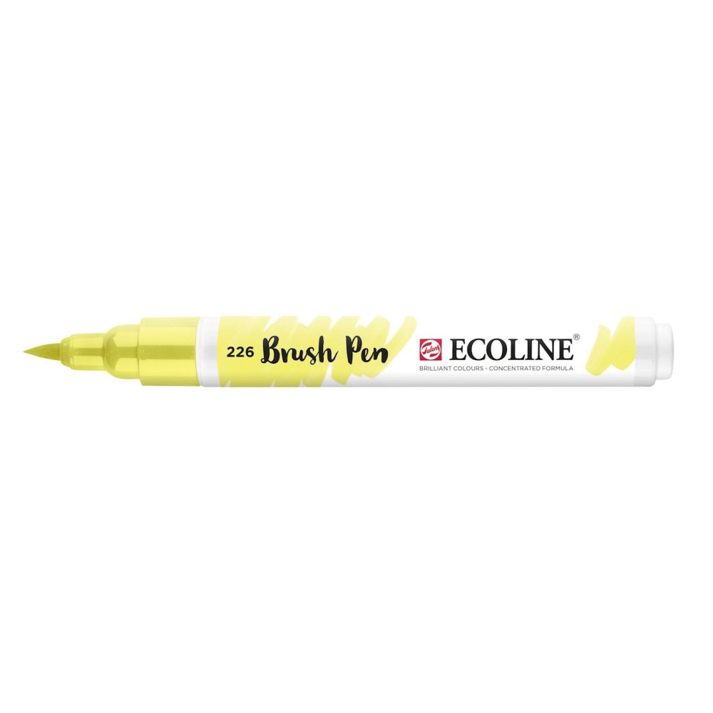 Brush Pen Ecoline - Talens - Pastel Yellow