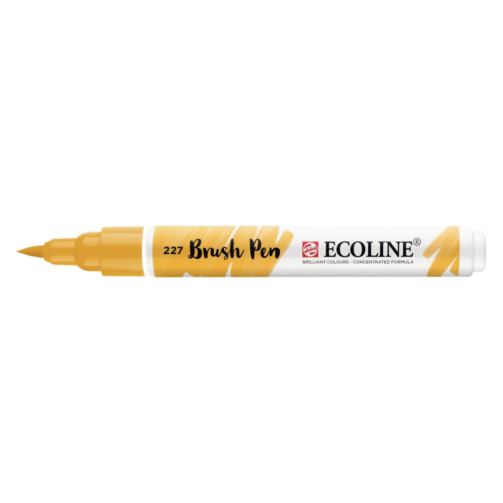 Brush Pen Ecoline - Talens - Yellow Ochre