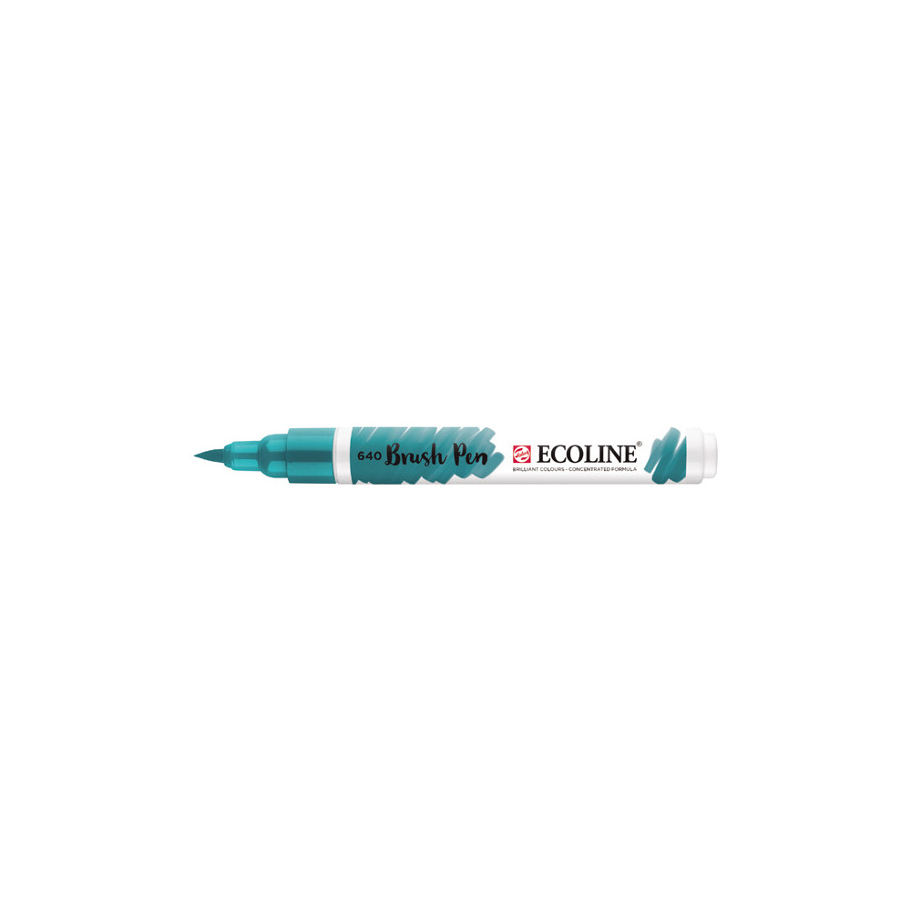Brush Pen Ecoline - Talens - Bluish Green