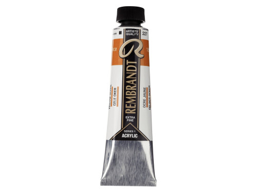 Acrylic paint in tube - Rembrandt - Yellow Ochre, 40 ml