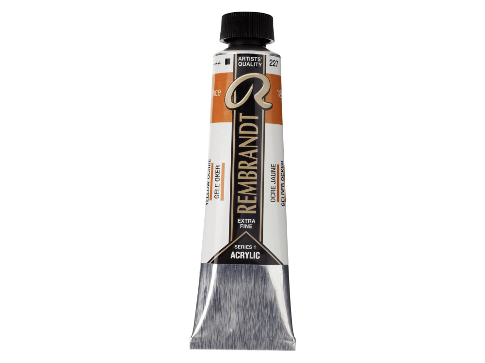 Acrylic paint in tube - Rembrandt - Yellow Ochre, 40 ml