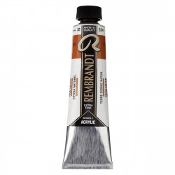 Acrylic paint in tube - Rembrandt - Raw Sienna, 40 ml