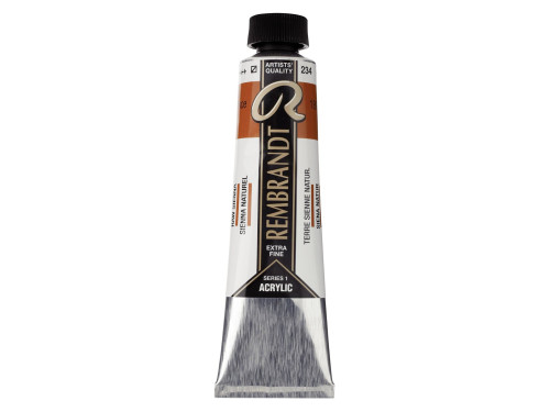 Acrylic paint in tube - Rembrandt - Raw Sienna, 40 ml