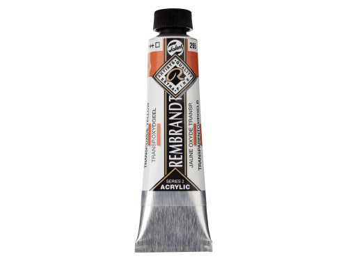 Farba akrylowa - Rembrandt - Transparent Oxide Yellow, 40 ml