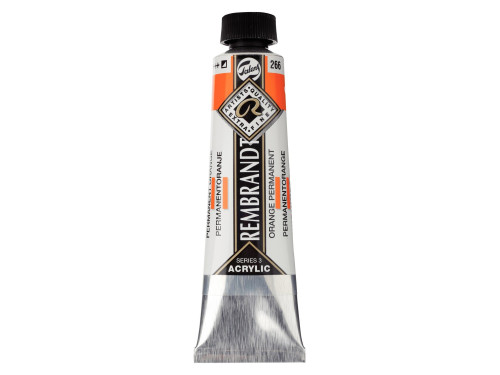 Farba akrylowa - Rembrandt - Permanent Orange, 40 ml