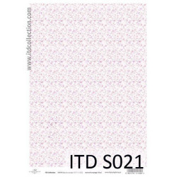 Papier do decoupage A4 - ITD Collection - soft, S021