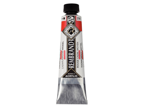 Farba akrylowa - Rembrandt - Cadmium Red Medium, 40 ml