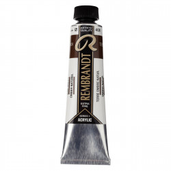 Acrylic paint in tube - Rembrandt - Raw Umber, 40 ml