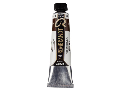Acrylic paint in tube - Rembrandt - Raw Umber, 40 ml