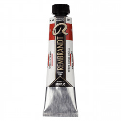 Acrylic paint in tube - Rembrandt - Burnt Sienna, 40 ml