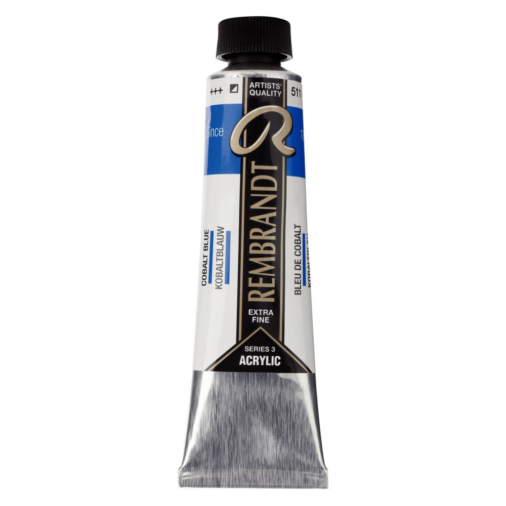 Acrylic paint in tube - Rembrandt - Cobalt Blue, 40 ml