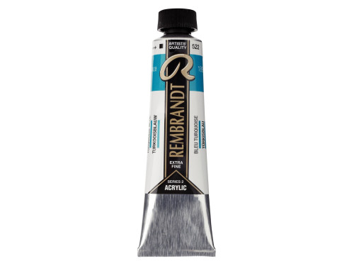 Farba akrylowa - Rembrandt - Turquoise Blue, 40 ml