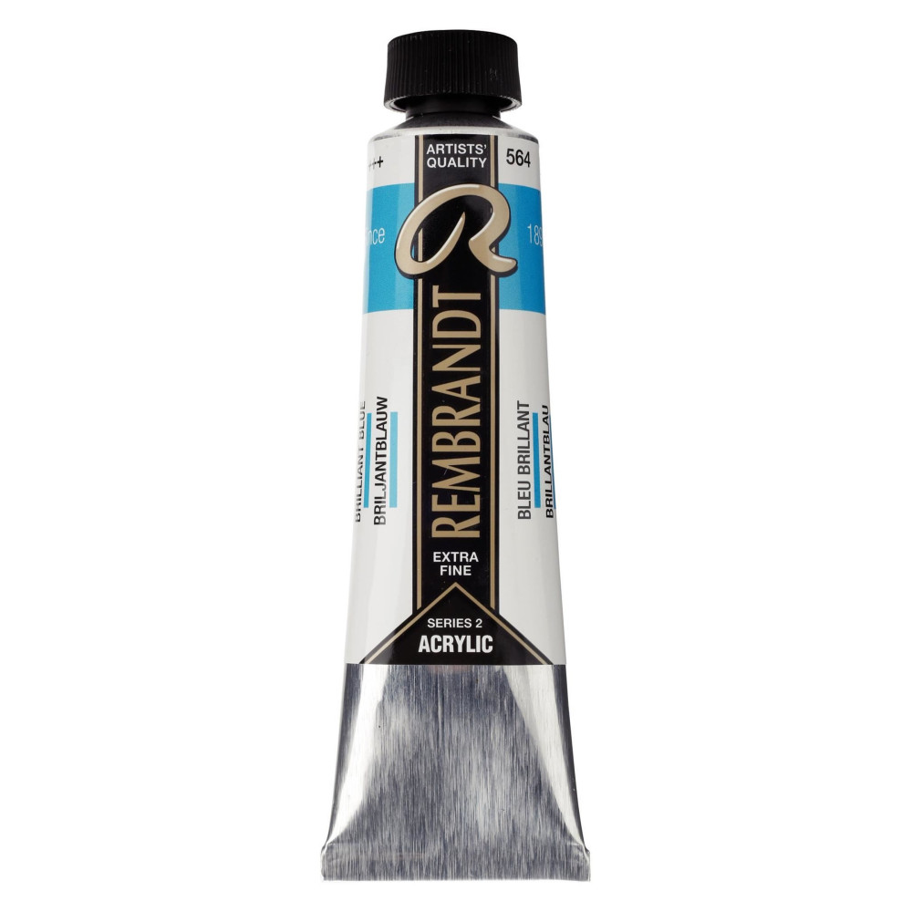 Acrylic paint in tube - Rembrandt - Brilliant Blue, 40 ml