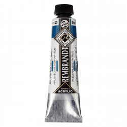 Acrylic paint in tube - Rembrandt - Prussian Blue Phthalo, 40 ml