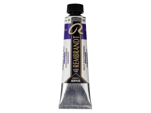 Acrylic paint in tube - Rembrandt - Permanent Blue Violet, 40 ml