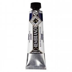Acrylic paint in tube - Rembrandt - Phthalo Blue, 40 ml